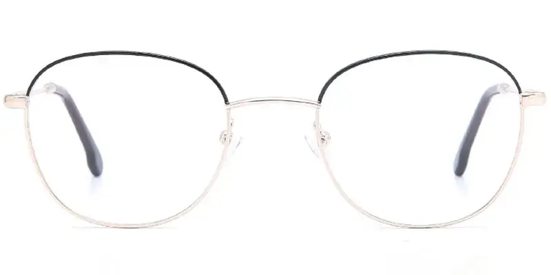 Honesdale 50mm Unisex Eyeglasses Frame | Factory Direct OEM/ODM - Gold