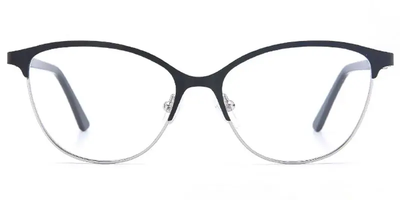 Hugo Womens 52mm Fancy Stainless Steel Optical Frame Bulk Order - Black
