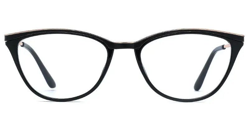  Iris TR90 Metal Cat Eye Women‘s Optical Frame, Super light, Drop Resistant