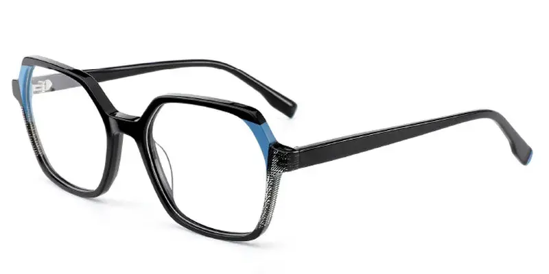 Kalamazoo Laminated Acetate Eyeglasses Frame | China Factory  - Black