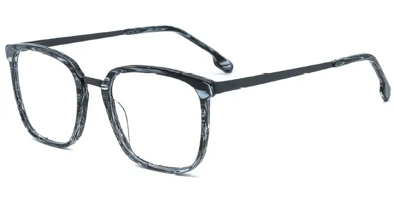 London Acetate & Metal Hybrid Eyeglasses Frame London Acetate & Metal Hybrid Eyeglasses Frame