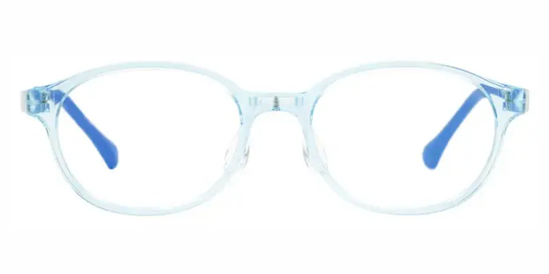 Marshmallow TR90 Kids Oval Eyewear,Indestructible yet sweet frames,Factory direct - Blue