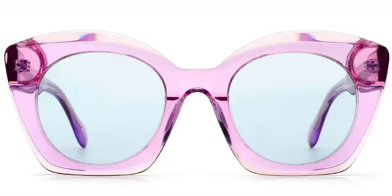 Newburgh 50mm Womens Luxury Acetate Sunglasses | China Manufacturer Supply - Purple