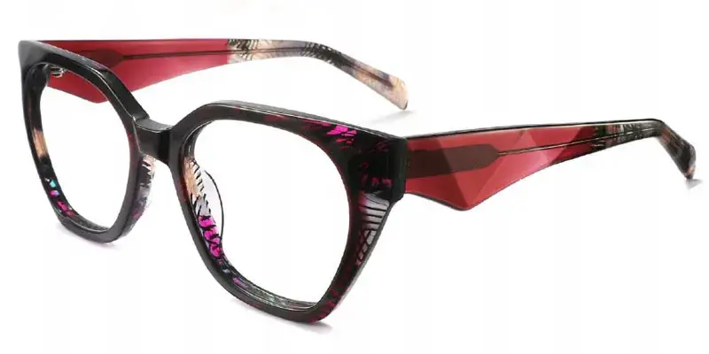 Olympia Womens Acetate Spectacle Frame, 54mm - Purple