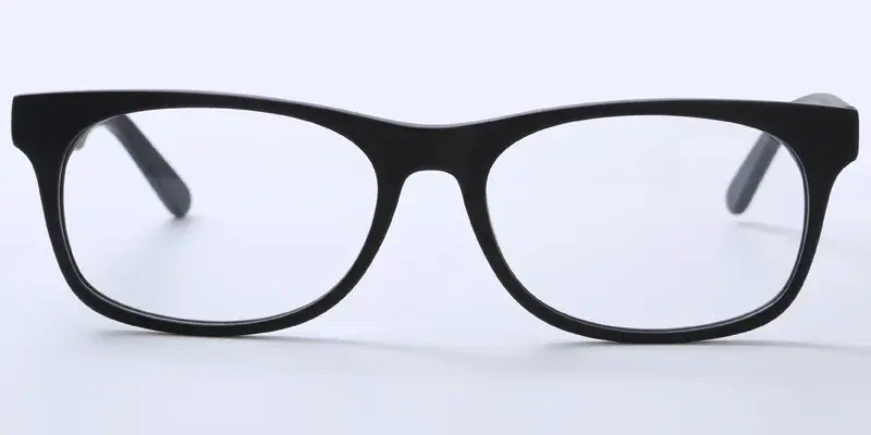 Orangeburg Women's Acetate Optical Frame Wholesale, 53mm & 56mm - Matte Black