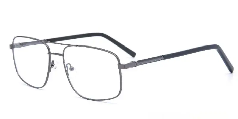 Owatonna | Factory Direct OEM Wholesale | Men's Metal Optical Frame - Dark Gunmetal