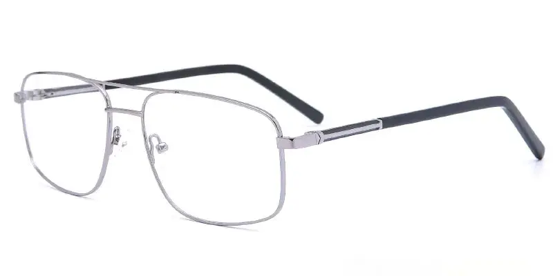 Owatonna | Factory Direct OEM Wholesale | Men's Metal Optical Frame - Silver