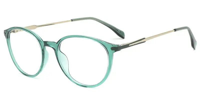 Passaic Factory Distribute and Wholesale Pantos TR90 Plastic Eyeglasses Frame for Women,51mm - Light Green