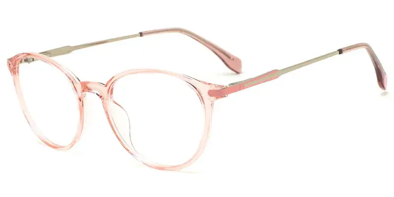 Passaic Factory Distribute and Wholesale Pantos TR90 Plastic Eyeglasses Frame for Women,51mm - Pink