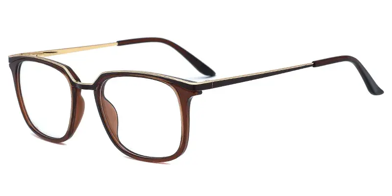 Sage TR90 Metal Hybrid Rectangle Men Eyewear, Metal browline meets TR90,Bold Meets Refined Sage TR90 Metal Hybrid Rectangle Men Eyewear, Metal browline meets TR90,Bold Meets Refined