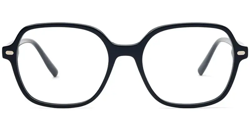 Shelby Womens Acetate Clip On Sunglasses - Black
