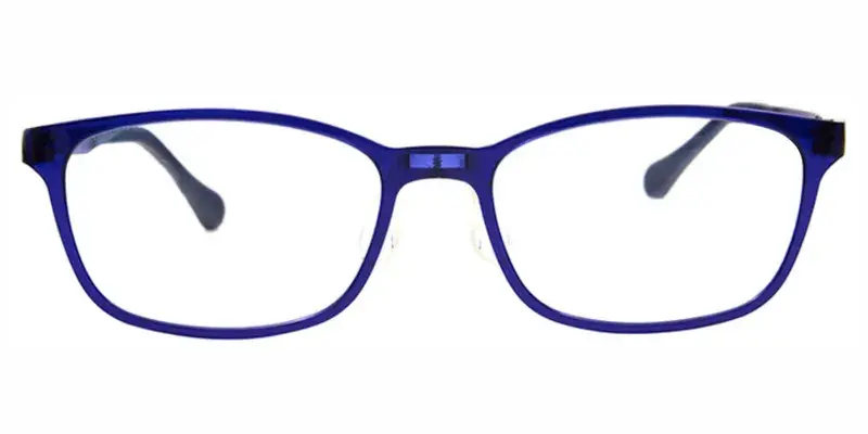 Sloth G850 Adolescent Rectangle Optical Frame, Super light, Zero Pressure Design - Dark Blue