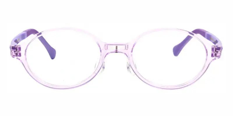 Kitty Girls TR90 Oval Shape Cute Optical Frame Bulk Order Online - Purple