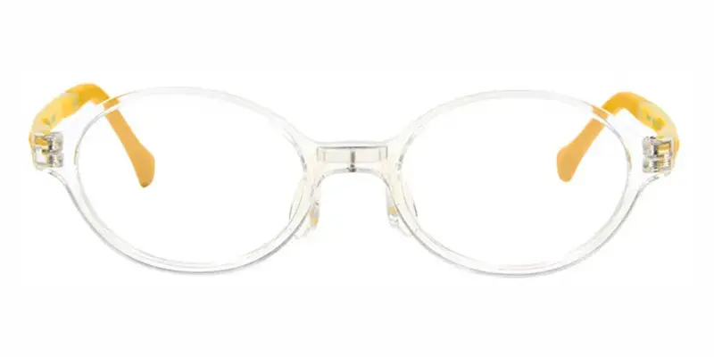 Kitty Girls TR90 Oval Shape Cute Optical Frame Bulk Order Online - Yellow