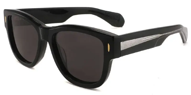 Walla Womens Acetate Sunglasses, 54mm - Black