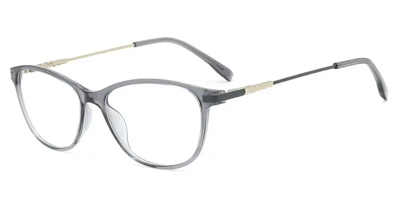 Westminster Factory Supply Super Light Women's Plastic TR90 Optical Frame, 53mm - Grey