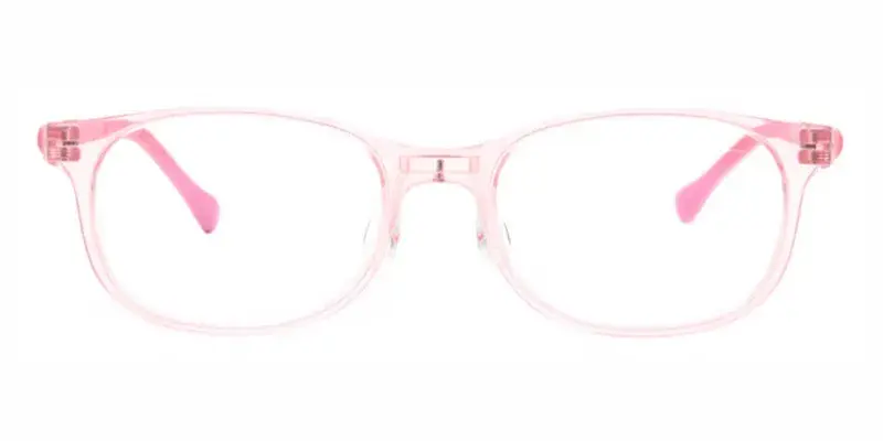 Giraffe TR90 children rectangular optical frame,material Softness,factory direct - Pink