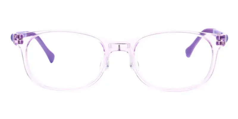 Giraffe TR90 children rectangular optical frame,material Softness,factory direct - Purple