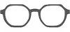 Geometric Eyeglass Frame